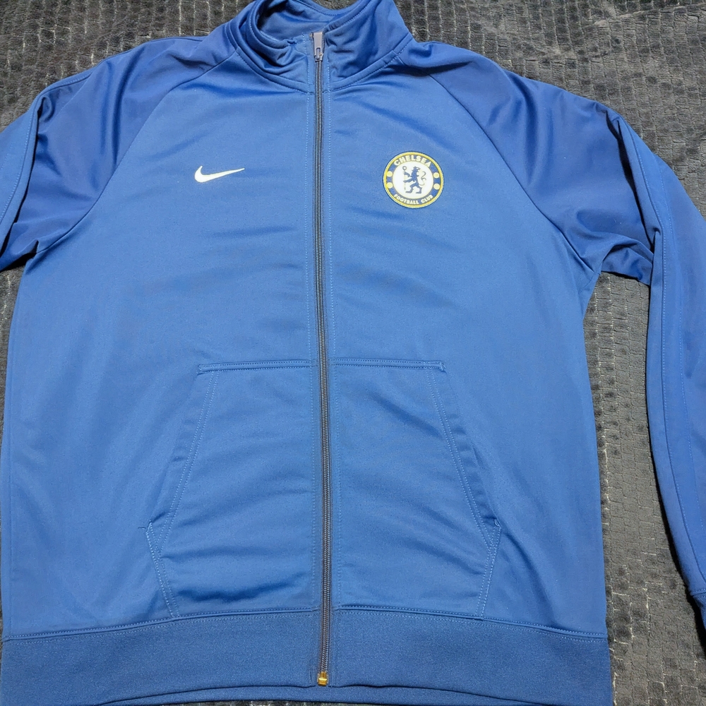 Nike Chelsea Soccer Football Team Mens Training Jacket XL Authentic